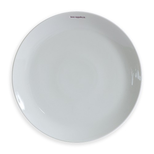 Large Plate "bon appétit"